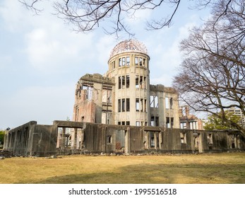 Hiroshima Atomic Bomb Dome Winter