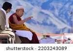 His Holiness the Dalai Lama addressing the Muslim community 