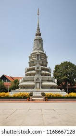 His Majesty King Ang Duong Stupa In Phnom Penh. Cambodia