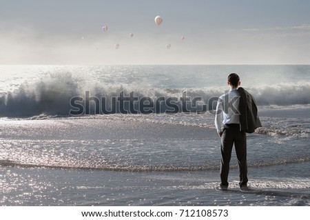 Similar – beachbreak Fuerteventura