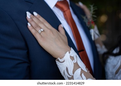 Hispanic Bride and Groom luxury wedding  - Shutterstock ID 2231414829