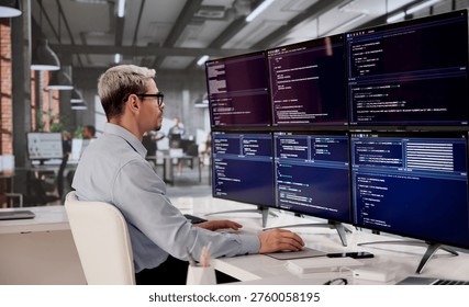 Hispanic Software Engineer Writing Code For Modern Web Apps On Desktop Monitor - Powered by Shutterstock - Get 15% off with code: PIKWIZARD15