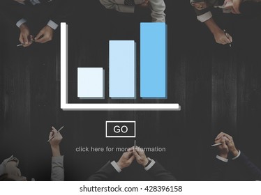 Histogram Statistics Graph Bar Chart concept