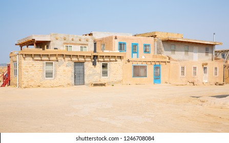 Historic Acoma Pueblo Indian Village In New Mexico, USA