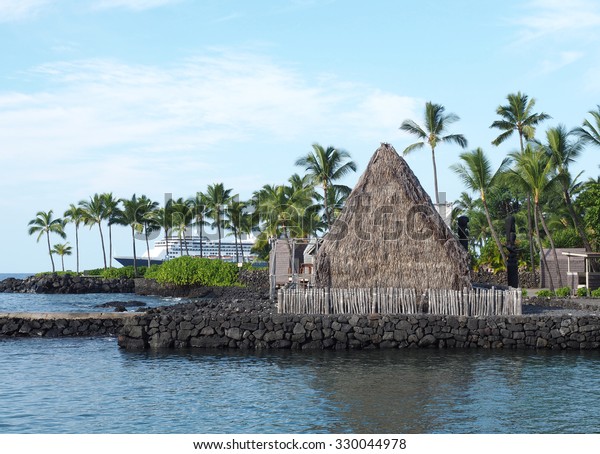 Historic Ahu Ena Heiau Temple Kamakahou Stock Photo (Edit Now) 330044978