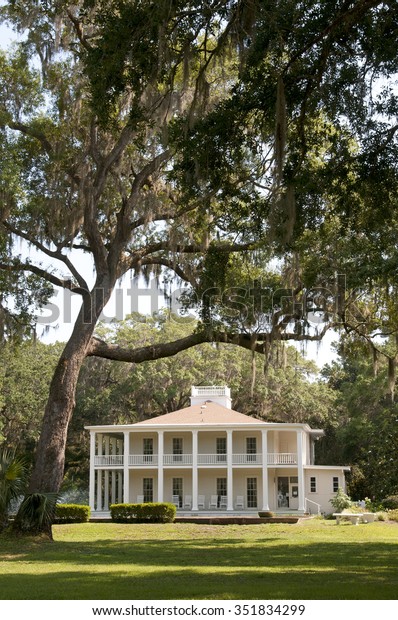 Historic American House Gardens Florida Usa Stock Photo Edit Now