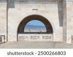 Historic Archway at Bastion Saint Remy, Cagliari