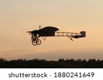 Historic arcraft performing a flight at an airshow  