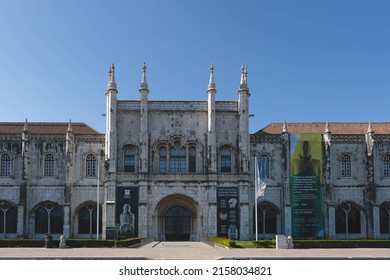 Belém Is A Historic Area That Refers To Portugal's Maritime Past, Such As The 16th Century Belém Tower. XVI And The Monument To The Discoveries. April 2022