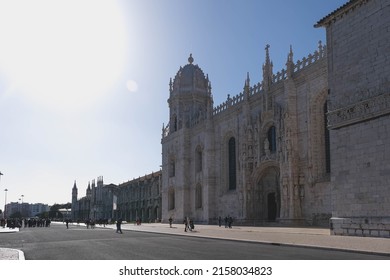 Belém Is A Historic Area That Refers To Portugal's Maritime Past, Such As The 16th Century Belém Tower. XVI And The Monument To The Discoveries. April 2022