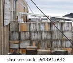 Historic artefacts Nimrod Hut Cape Royds Antarctica
