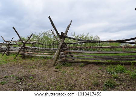 historic battleground fence