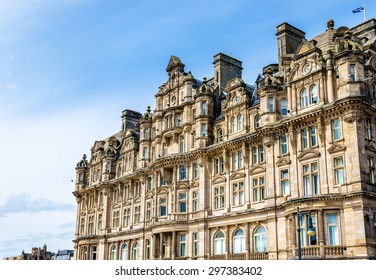 Historic building in the city centre of Edinburgh - Scotland