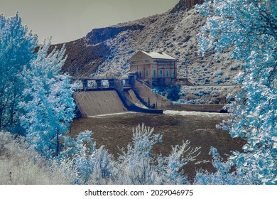 Historic Building At Diversion Dam 