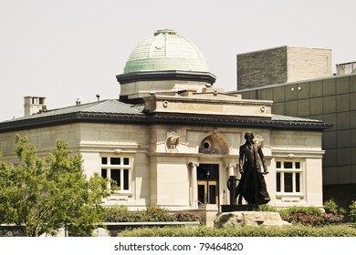 Historic Building In Jeffersonville, Indiana, USA