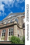 a historic building of law faculty in Leiden, Netherlands