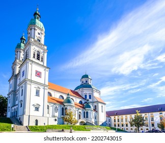 Historic Buildings At The Old Town Of Kempten - Allgäu