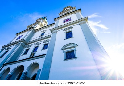 Historic Buildings At The Old Town Of Kempten - Allgäu