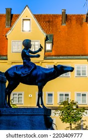 Historic Buildings At The Old Town Of Kempten - Allgäu