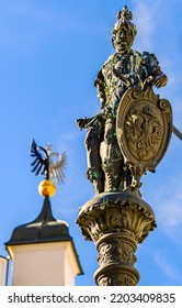 Historic Buildings At The Old Town Of Kempten - Allgäu