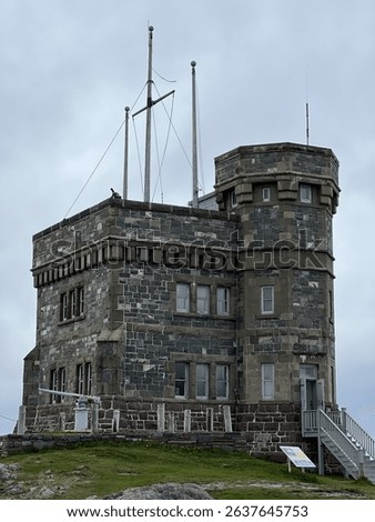 Historic Cabot Tower on Signal Hill – St. John's, Newfoundland Landmark