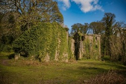 The Historic Candleston Castle, Merthyr Mawr Near Bridgend, South Wales.