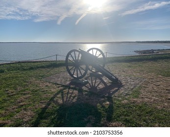 Historic Cannon at Fort Sumter, SC
