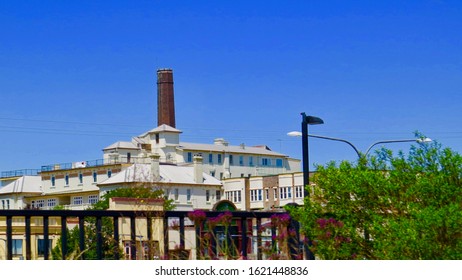 Historic Carrington Hotel Smoke Stack, Katoomba, New South Wales, Australia On 21 January 2020                               