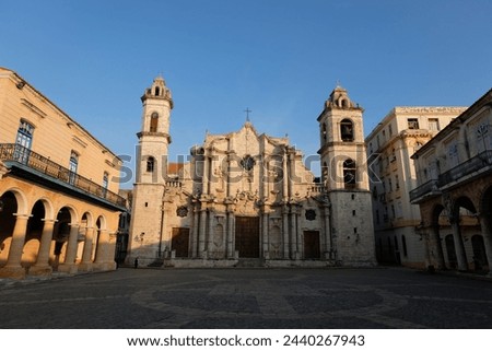 An historic cathedral in cuba