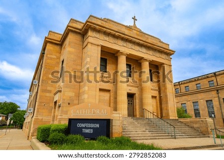 Historic Cathedral of the Immaculate Conception in Springfield Illinois