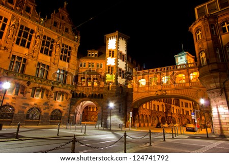 Similar – Foto Bild Hannover Marktkirche Nacht