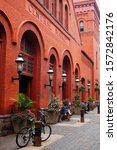 The historic Central Market in downtown Lancaster, Pennsylvania