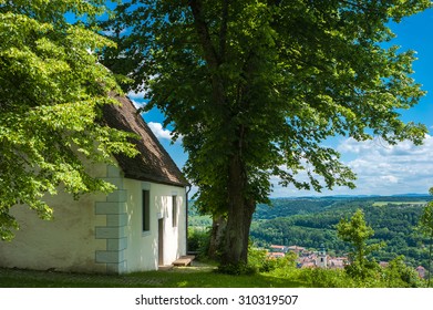 The historic chapel Ottilie in Horb on the Neckar. Black Forest, Baden-Wurttemberg, Germany, Europe
