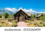 Historic Chapel of the Transfiguration in Grand Teton National Park, Wyoming, United States