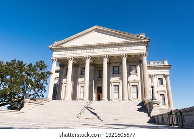 Historic Charleston Customs House In South Carolina