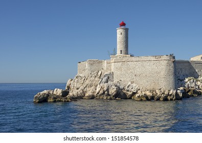 The Historic Chateau DIf Near Marseille In South France