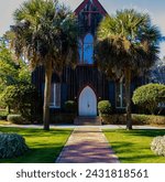 The Historic Church of The Cross, Bluffton, South Carolina, USA