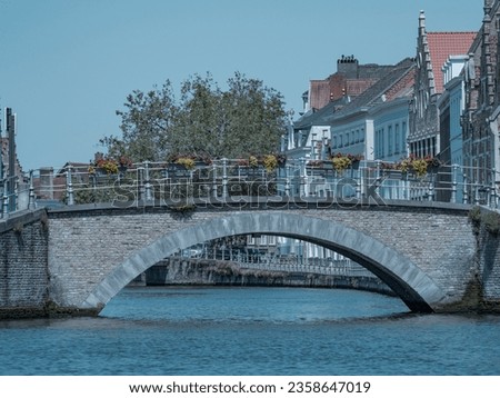 the historic city of Bruges in Belgium