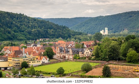 Historic city Wertheim am Main and main attraction old castle