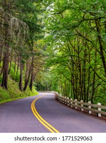 Historic Columbia River Highway Scenic Byway In Oregon Outside Portland