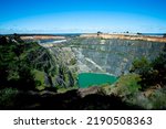 Historic Cornwall Pit in Greenbushes Mine  Western Australia