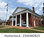 Historic courthouse in Goochland County, Virginia.