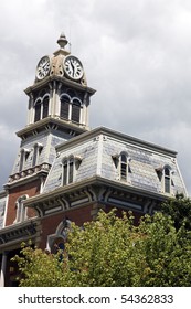 Historic Courthouse In Medina, Ohio.