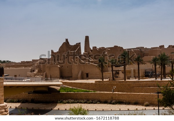 Historic Diriyah Fort Riyadh Saudi Arabia Stock Photo 1672118788 ...