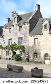 Historic Downtown In Locronan, Finistère, Brittany, France, 08-03-2022