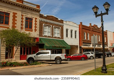 Historic downtown small town buildings. - Powered by Shutterstock