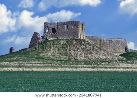 Historic Duffus Castle in Moray