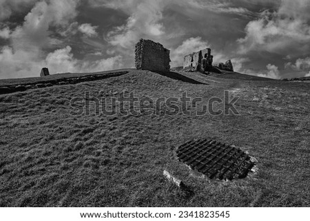 Historic Duffus Castle, Moray, Scotland