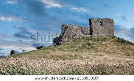 Historic Duffus Castle Moray Scotland