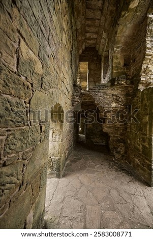 Historic Duffus Castle Ruins Scotland